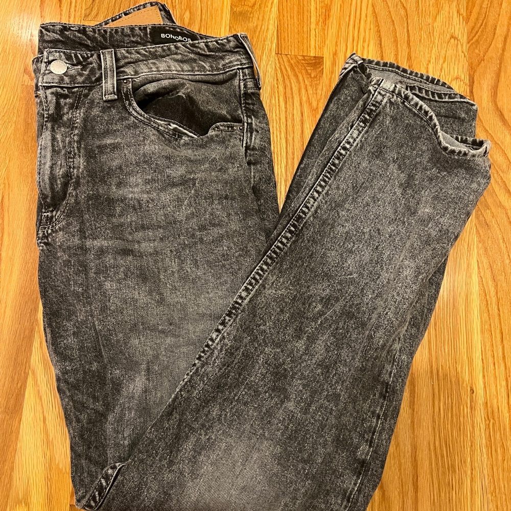 Bonobos Charcoal Slim Men's Jeans 32x34